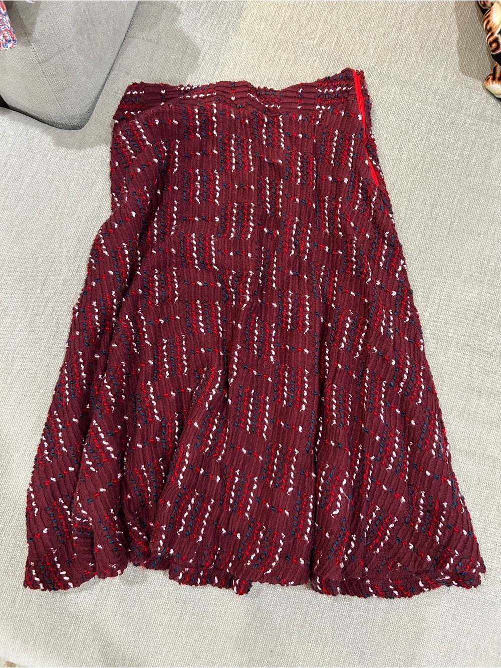 anthropologie mauve purple midi skirt in women’s medium
